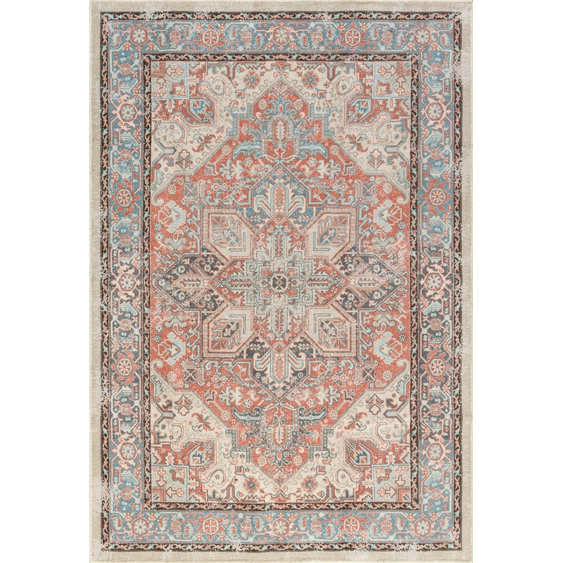 Antiquity-AQY11 Flat Weave Synthetic Blend Indoor Area Rug by Tayse Rugs