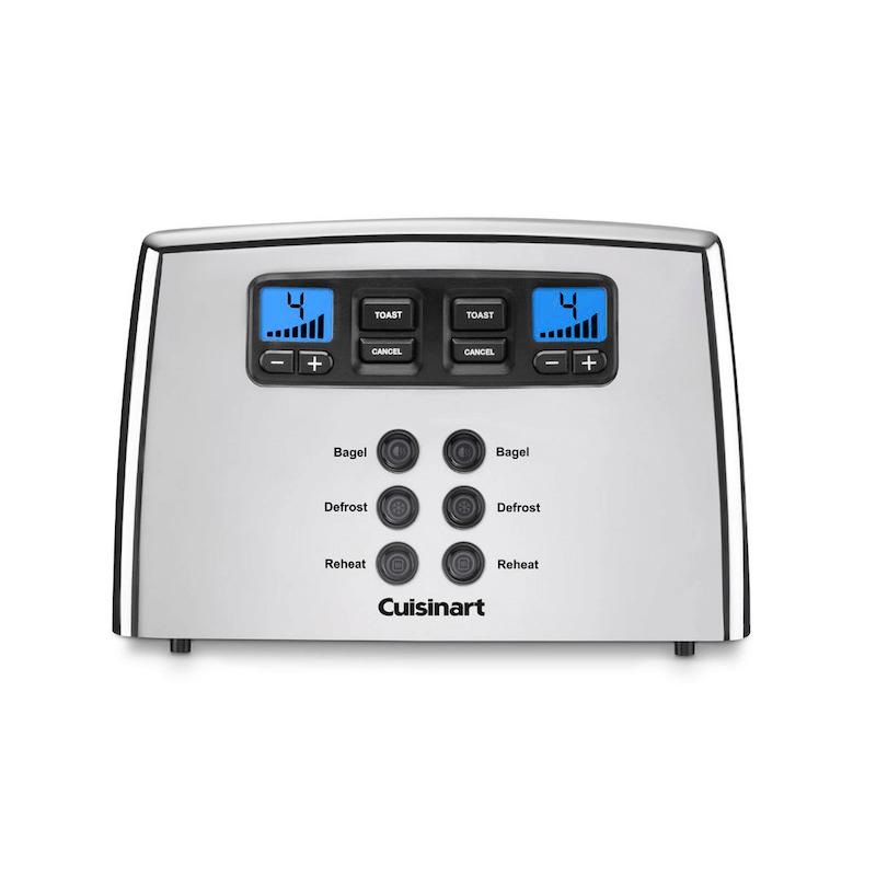 Cuisinart CPT-440P1 Touch to Toast Leverless 4-Slice Toaster, Polished Chrome