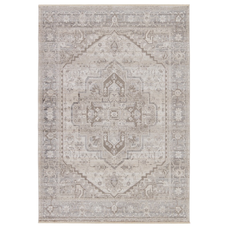En Blanc Venn Machine Made Synthetic Blend Indoor Area Rug From Vibe by Jaipur Living