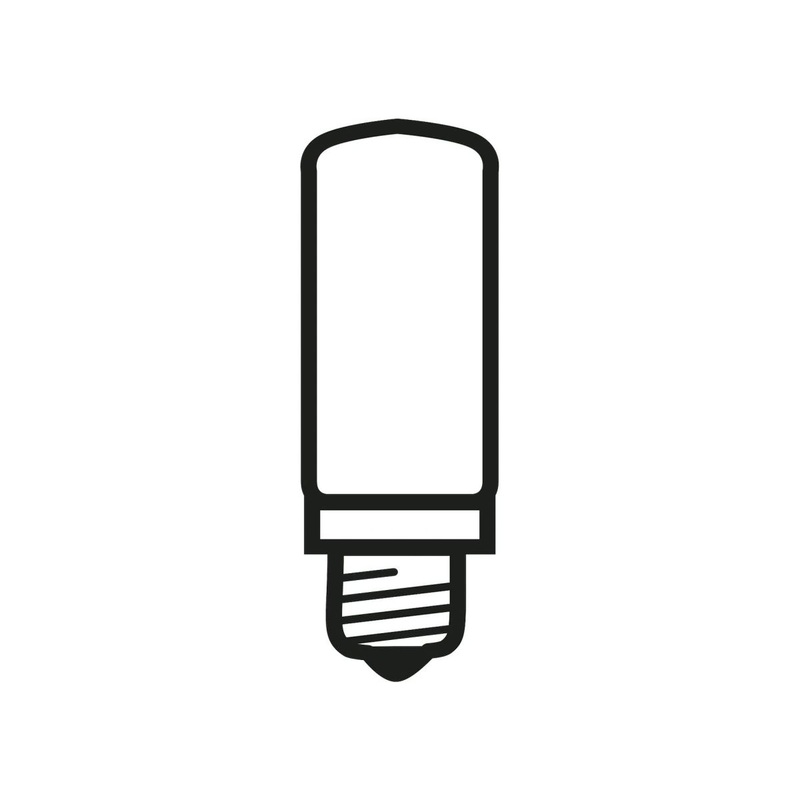 Flos LED Bulb E14 T28 Opal – 900lm 3000K – Dimmable
