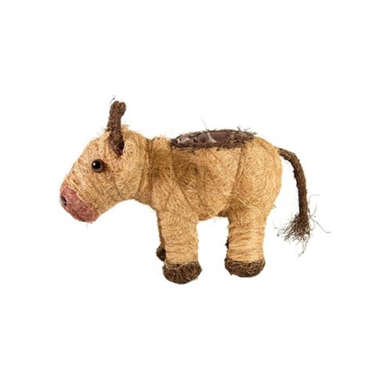 Gardener’s Select Straw Cow Topiary