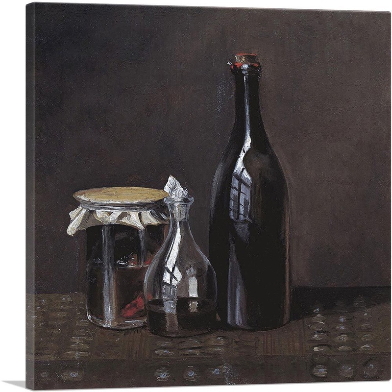 Jelly Jar Carafe Bottle Of Wine