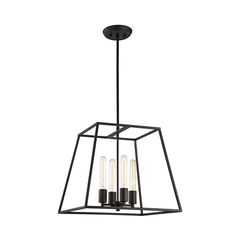 Matteo C57004 Candor 4-lt 18″ Pendant