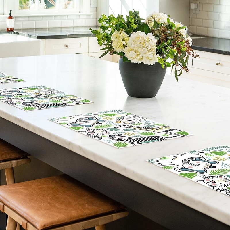Safari Group Placemat – Premium Vinyl Mat