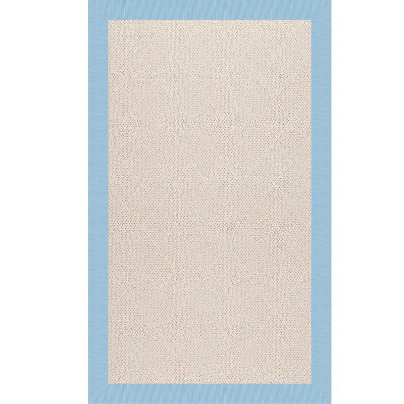 Zoe-White Wicker Medium Blue