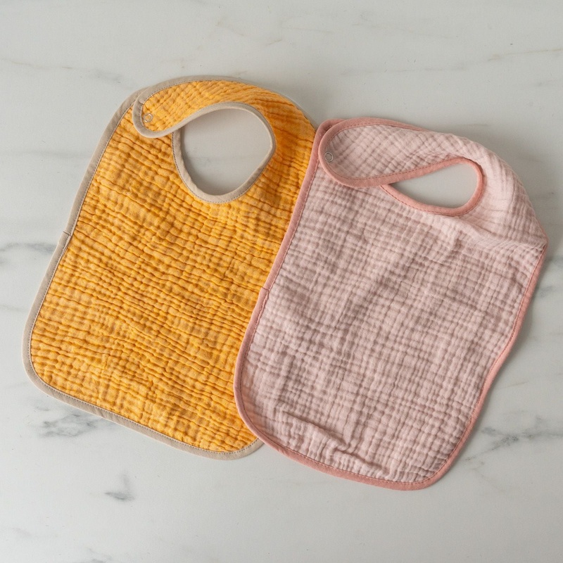 Crinkle Muslin Bib