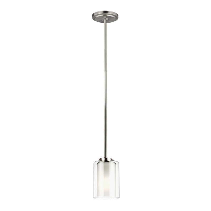 Generation 6137301EN3 Elmwood Park 1-lt 4″ LED Mini Pendant
