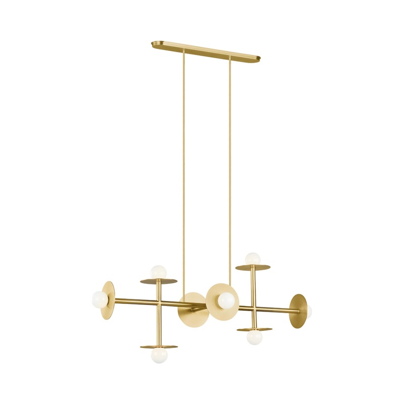 Nodes Linear Chandelier