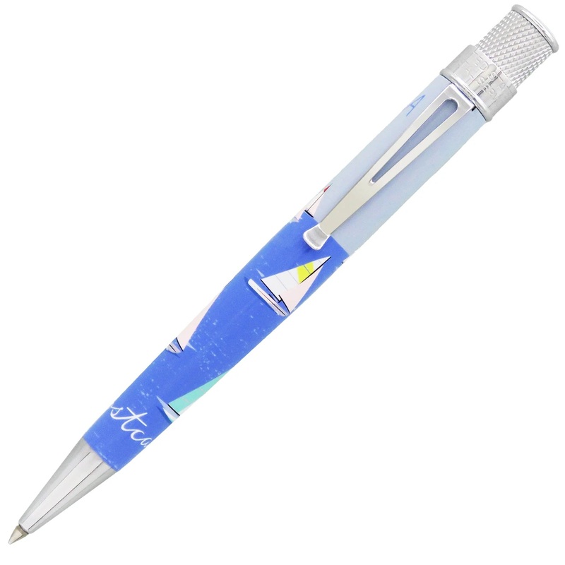 Retro 1951 Limited USPS Rollerball Pen Sailboats Stamp ’23