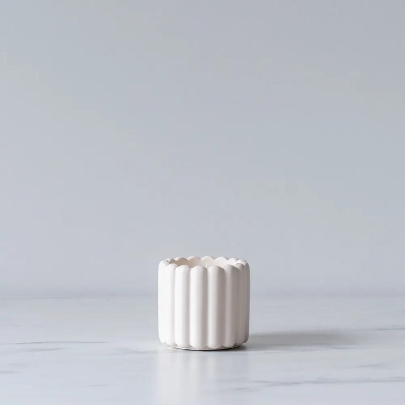 Ribbed Jar Soy Wax Candle