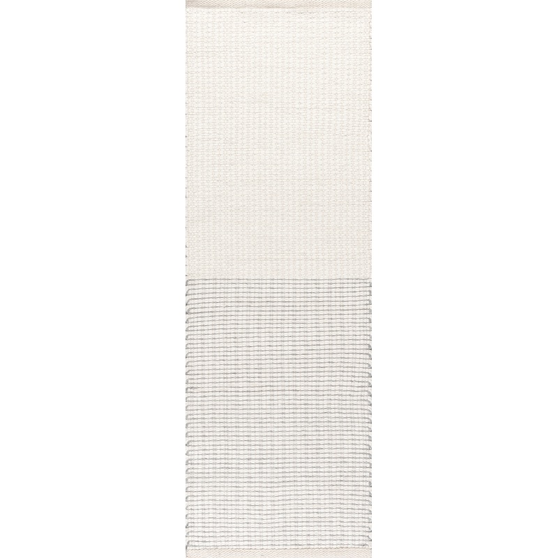 Zya Handwoven Chunky Wool Rug | Ivory