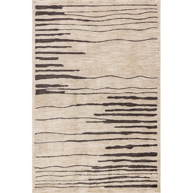 Banke Striped Rug | Beige
