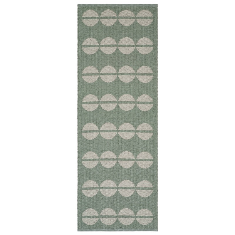 Bastian Indoor / Outdoor Swedish Woven Plastic Runner Rug, Nine Sizes in 10 Color Variants