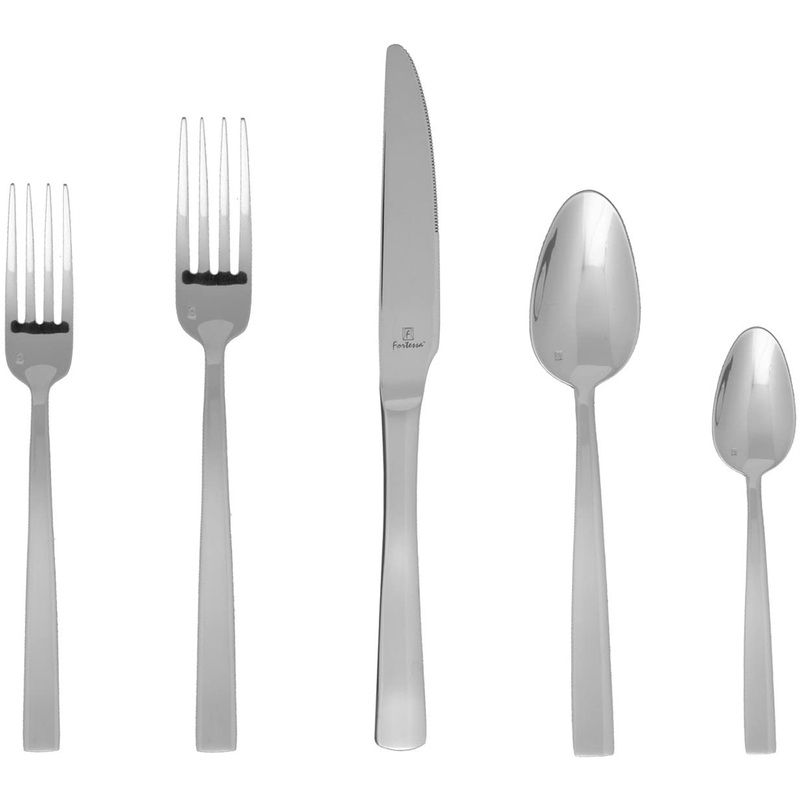 Fortessa Catana Stainless Steel Flatware, 5 Pc. Placesetting