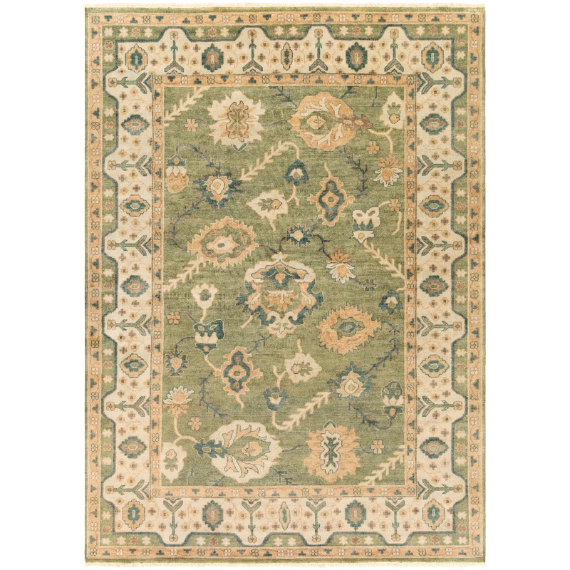 Hillcrest 1694 Hand Knotted Wool Indoor Area Rug by Surya Rugs