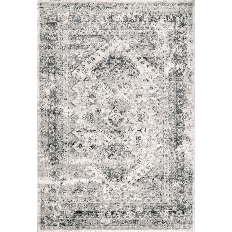 Vintage Medallion Rug | Grey