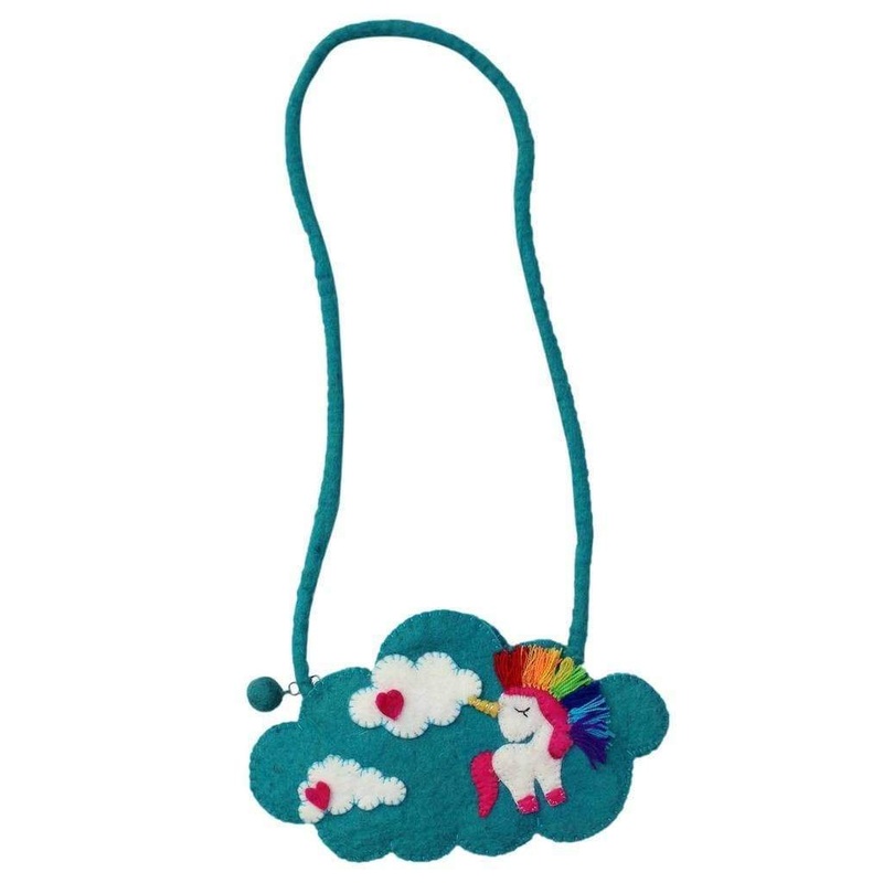 Felt Unicorn Shoulder Bag – Global Groove
