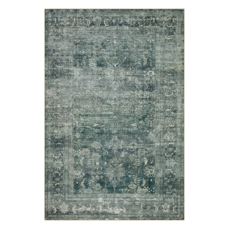 Magnolia Home by Joanna Gaines x Loloi Banks Blue / Lagoon Rug