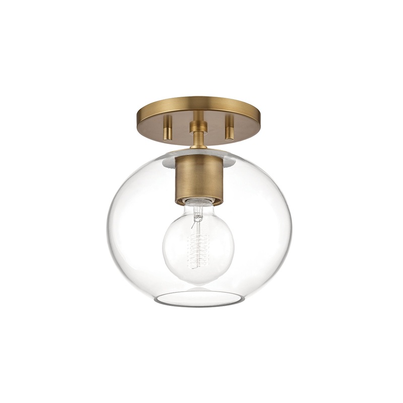 Margot 1-Light Semi-Flush Mount Ceiling Light