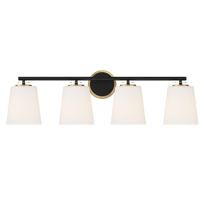 Savoy House M80079 4-lt 33″ Bathroom Vanity Light