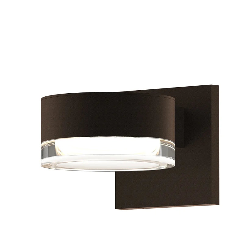 Sonneman 7302 Reals 5″ Up/Down LED Wall Sconce – Plate / Cylinder Lens