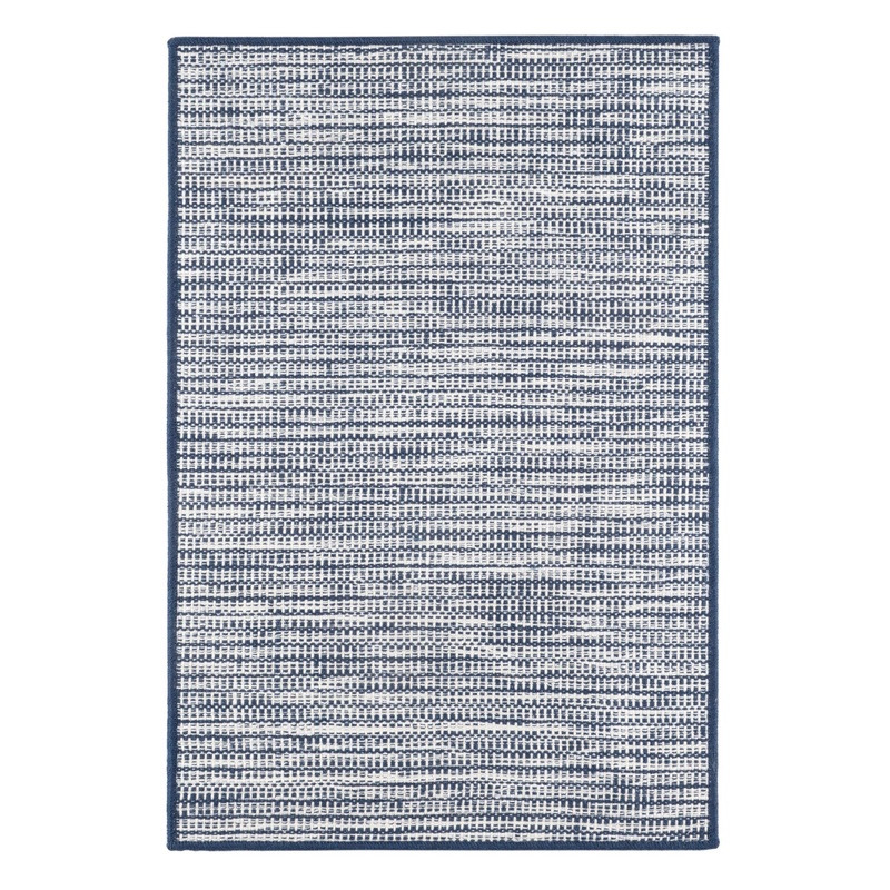 Tideline Handwoven Indoor/Outdoor Custom Rug | Navy