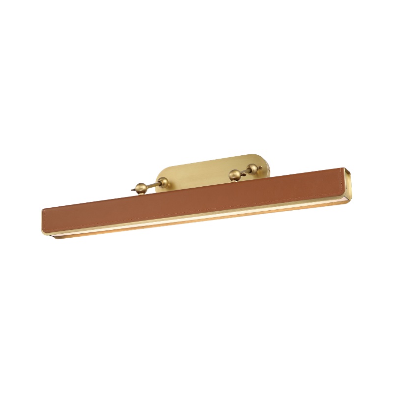 Alora PL307931 Valise Picture 1-lt 32″ LED Picture Light with Cognac Leather