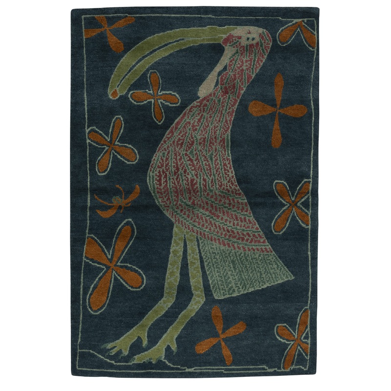 BIRD BLUE 4 X 6