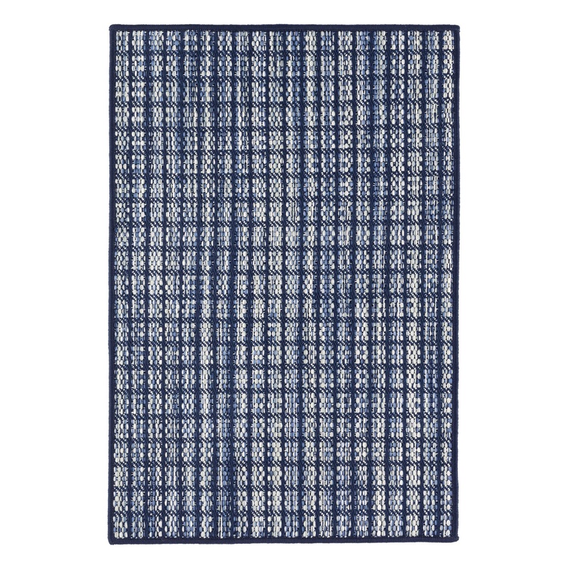 Coco Handwoven Indoor/Outdoor Custom Rug | Blue