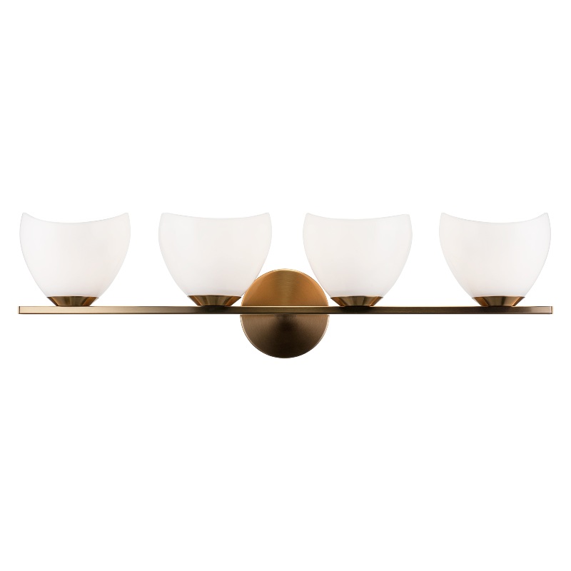 Matteo S04204 Uptowne 4-lt 27″ Wall Sconce