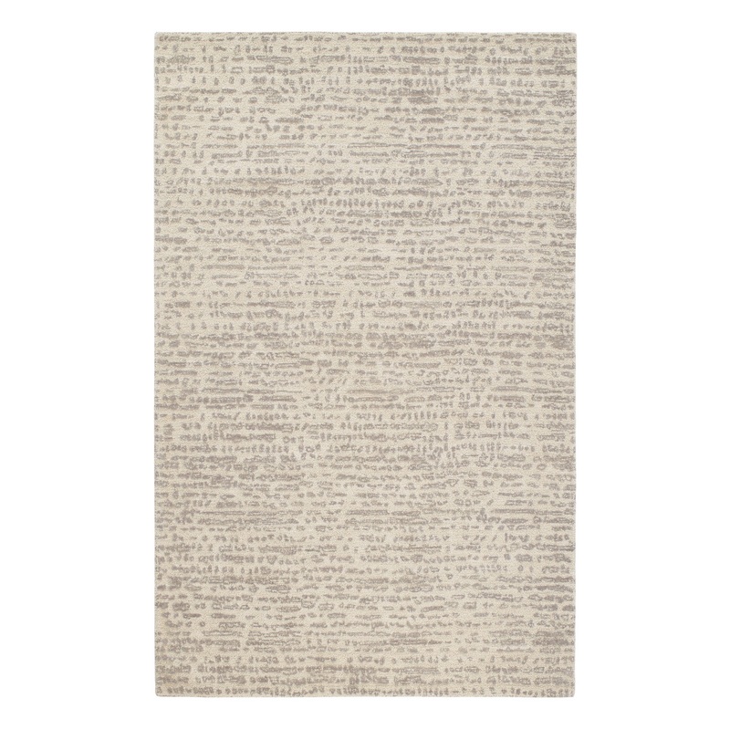 Mina Tufted Wool Custom Rug | Ivory