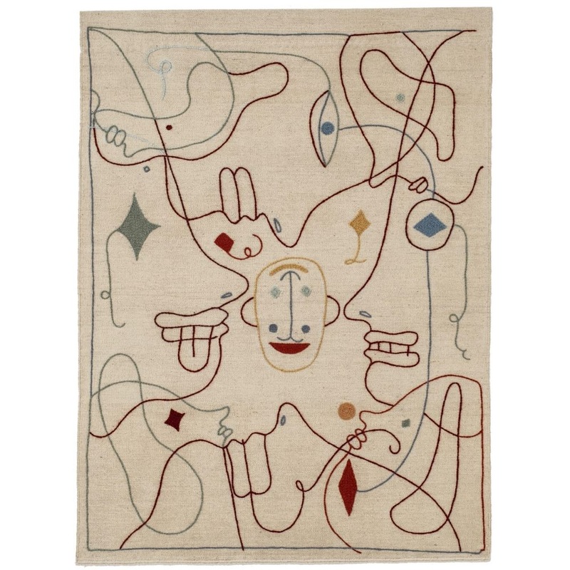 nanimarquina Silhouette Rug by Jaime Hayon