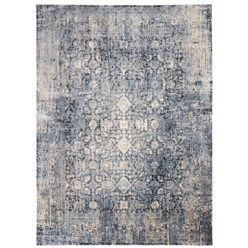 Nourison Moroccan Celebration 9’3″ x 12’9″ Slate Vintage Indoor Rug