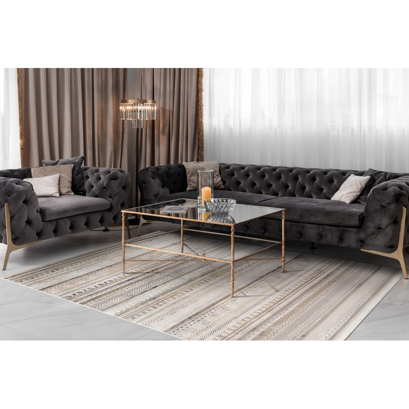 Ruby 2182 Ivory/Taupe/Grey