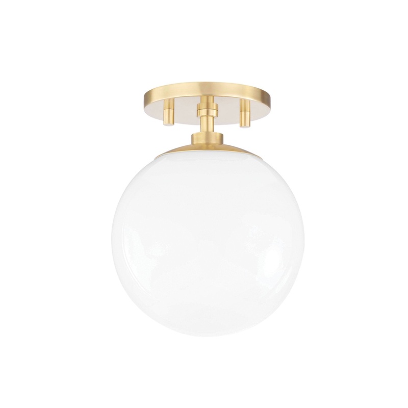 Stella 1-Light Semi-Flush Mount Ceiling Light