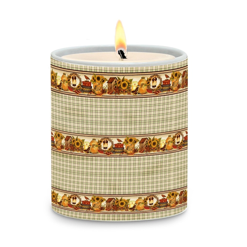 SUBLIMART: Vintage – Porcelain Soy Wax Candle (Design #VIN16)