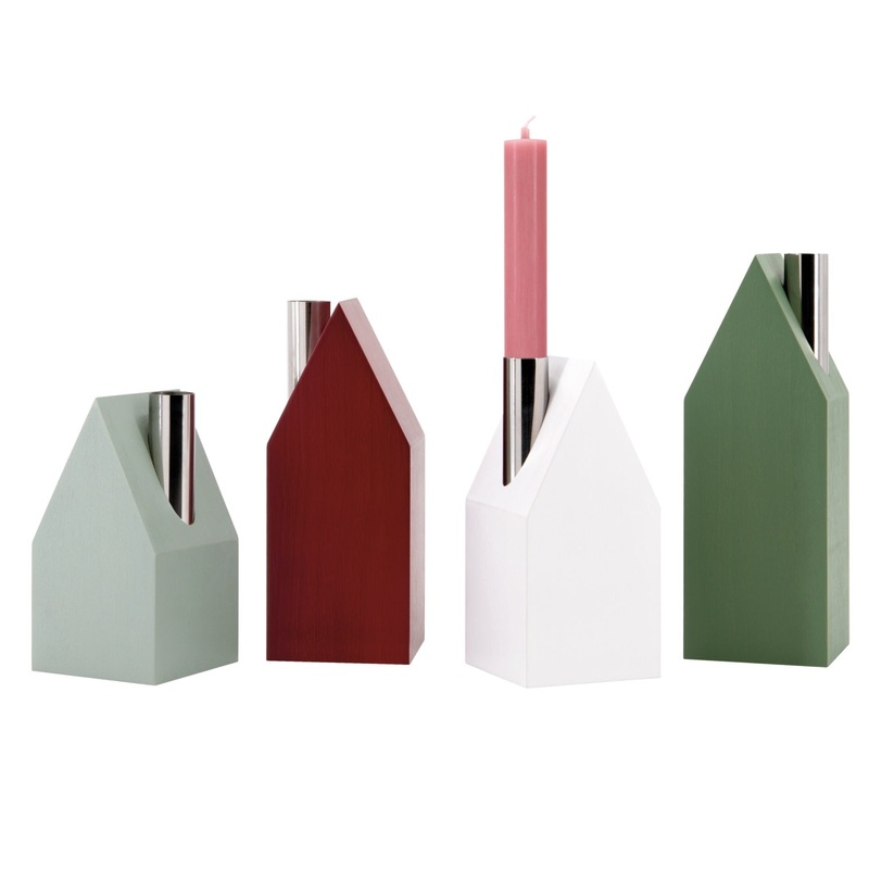 Candle Houses Set/4