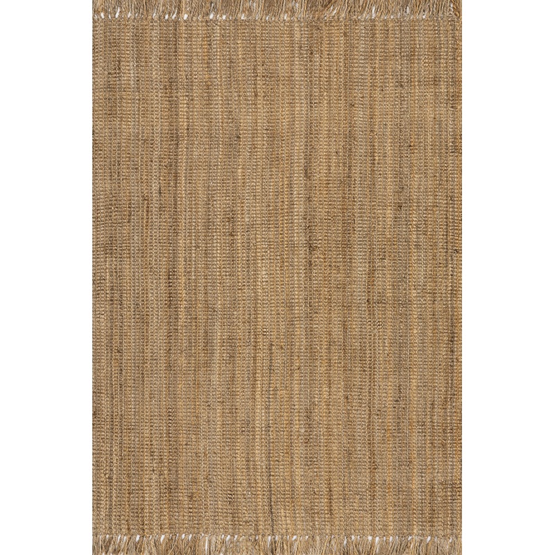 Chunky Jute Tasseled Rug | Natural