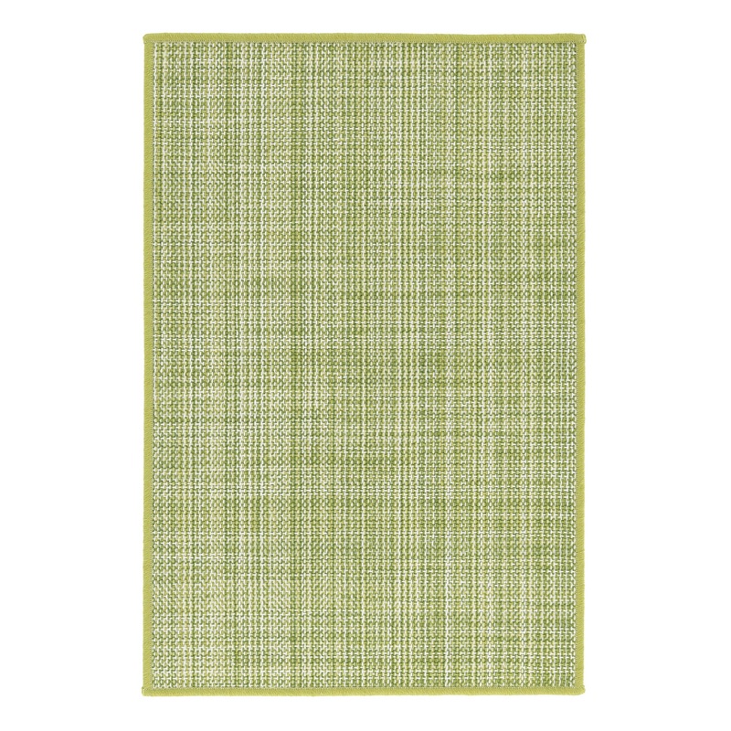 Lakeside Woven Indoor/Outdoor Custom Rug | Green