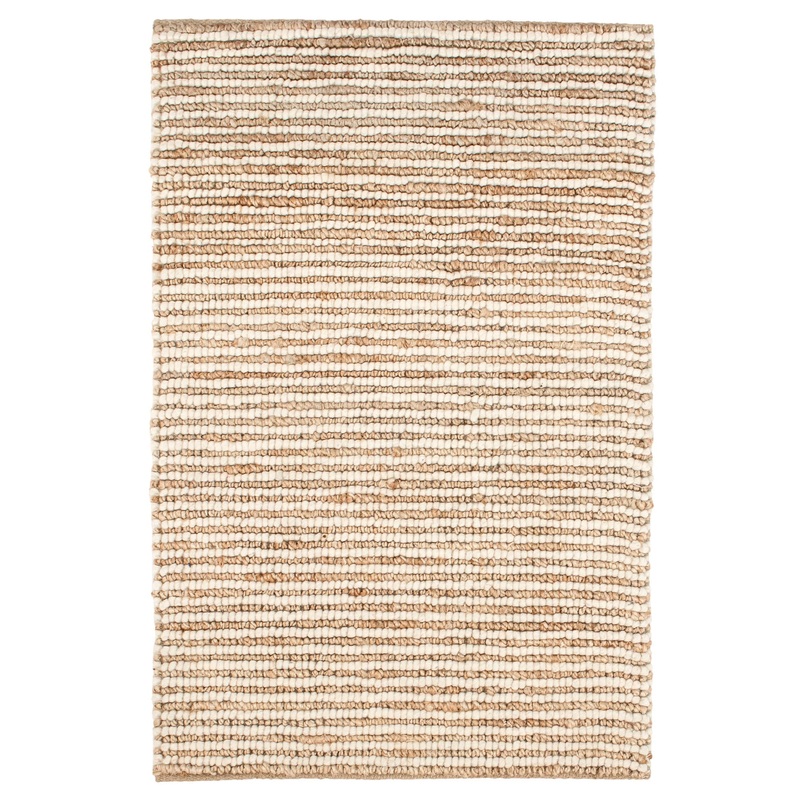 Twiggy Handwoven Wool/Jute Rug | Natural
