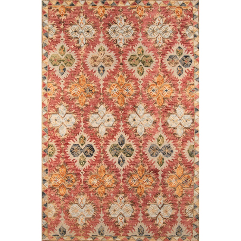 Momeni Tangier Damask Hand Tufted Transitional Rectangle Indoor Area Rug