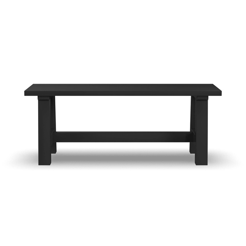Rustic Farmhouse Dining Bench By Trestle