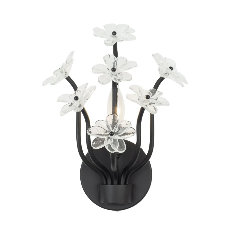 Varaluz 378W01 Wildflower 1-lt 11″ Tall Wall Sconce