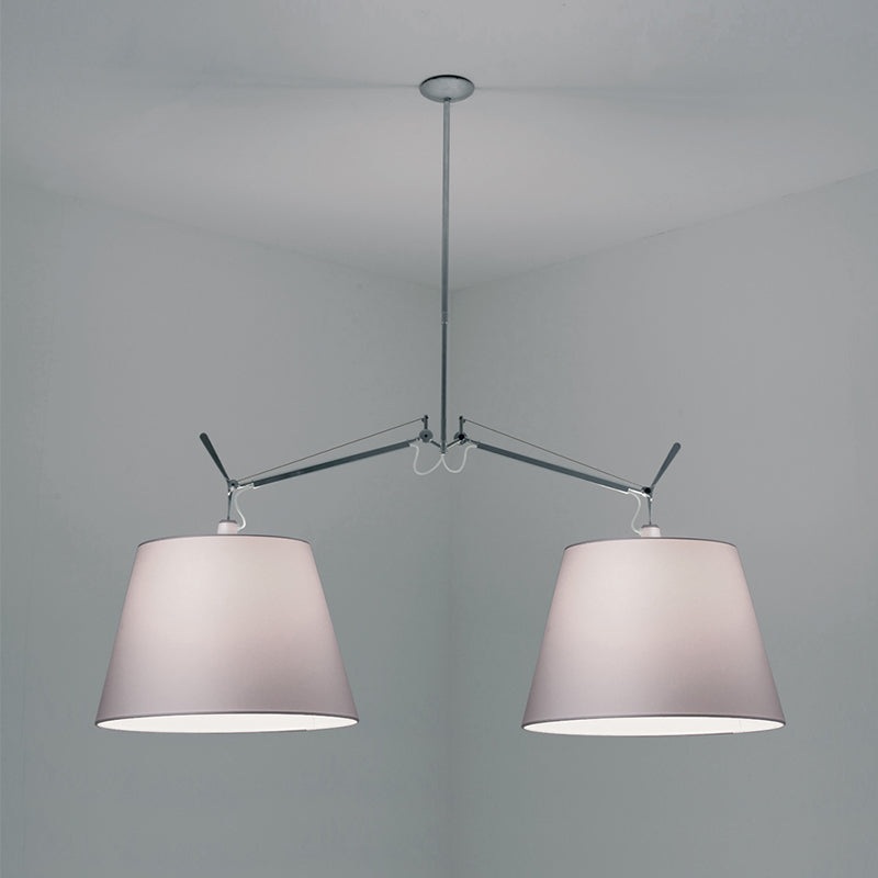 Artemide Tolomeo 17″ Double Shade Suspension Light