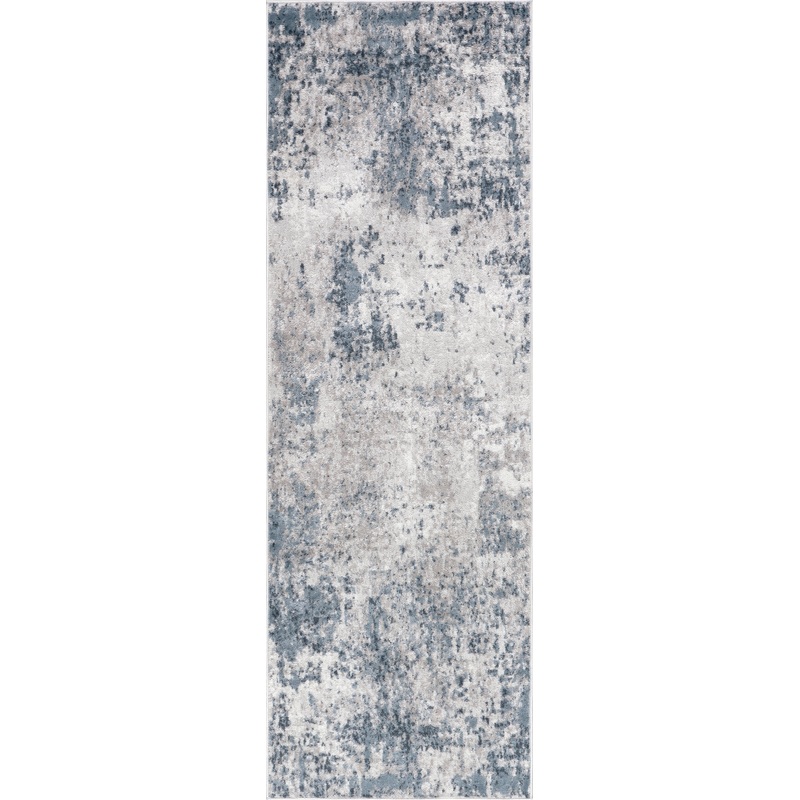 Crystal Abstract Vintage Rug | Blue