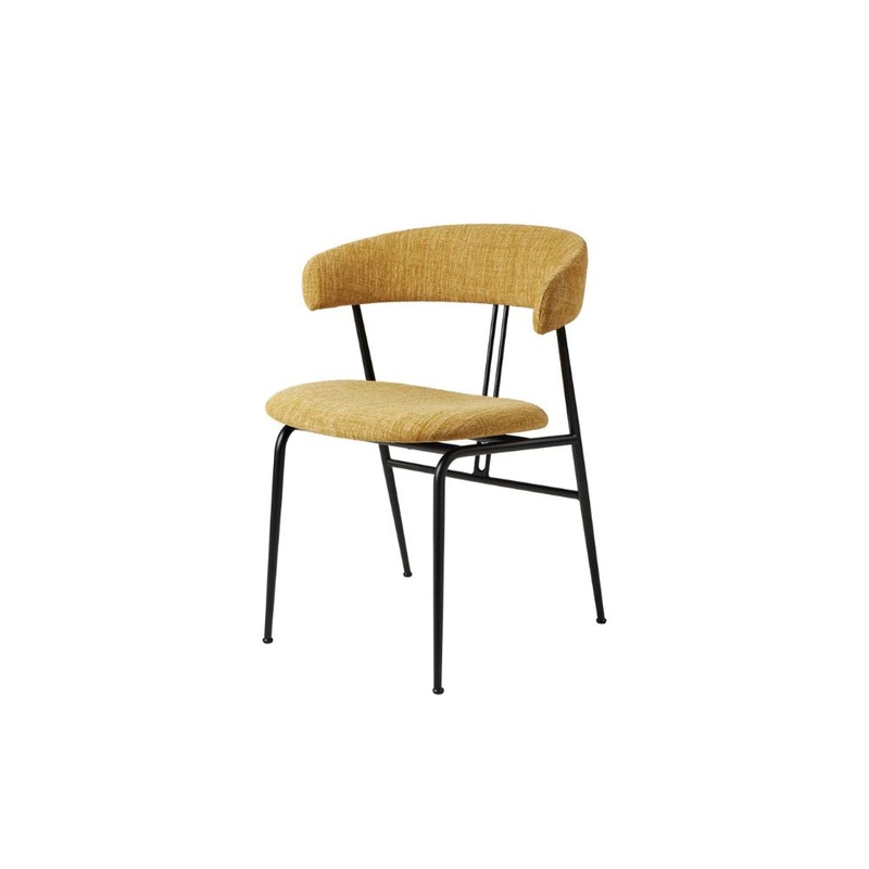 GUBI Violin Dining Chair – Fully Upholstered