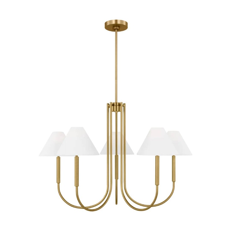 Visual Comfort DJC1035 Porteau 5-lt 38″ Chandelier