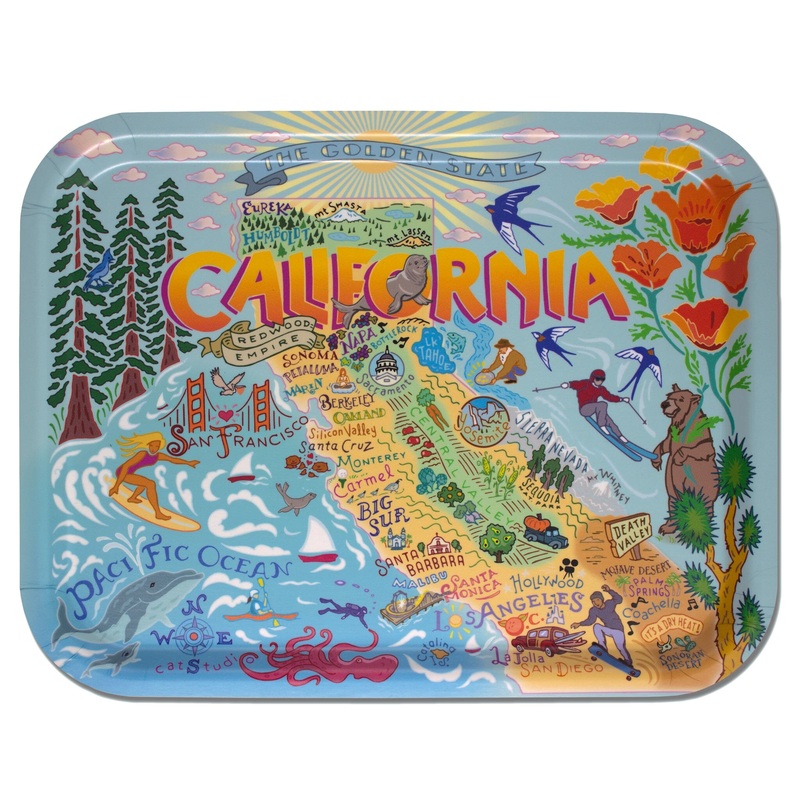California Birchwood Tray