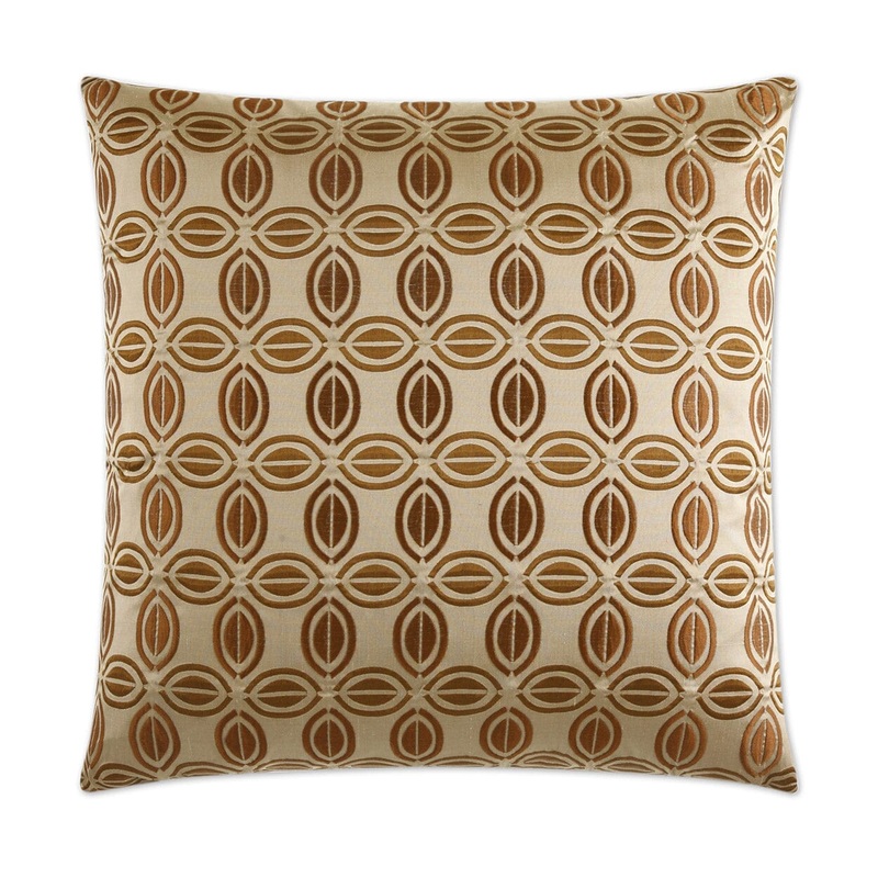 D.V. Kap Puzzle 24″ x 24″ Decorative Throw Pillow  | Brown