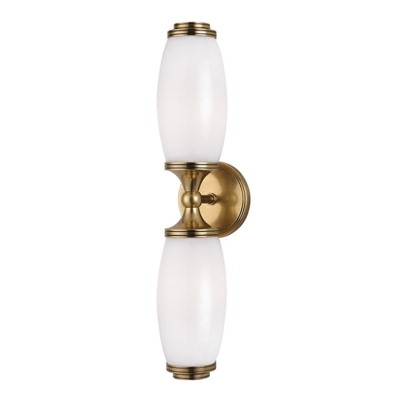 Hudson Valley 1682 Brooke 2-lt Wall Sconce